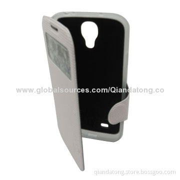 Flip Leather Case for Samsung Galaxy 9200 with View Window, Easy to Install and Remove
